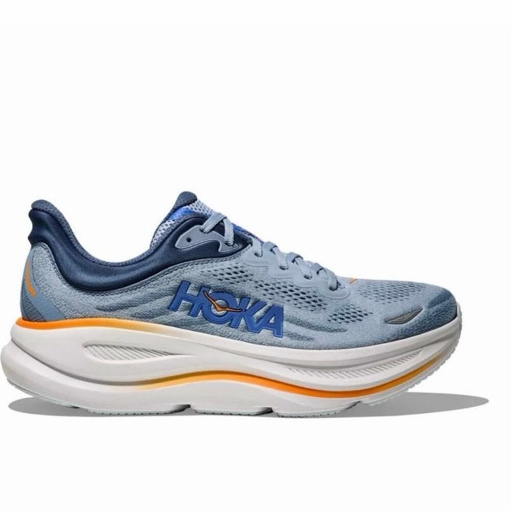 Hoka One One HOKA Bondi 9 Drizzle Downpour Mens Size 14 D Running Walking Shoes